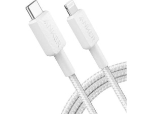Cablu USB-C - Litghtning Anker 1.8m, alb