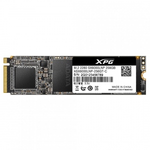 SSD ADATA XPG SX6000 Lite 256GB M.2-2280 PCIe Gen3x4 3D NAND