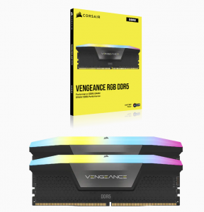 Vengeance RGB, DDR5, 32GB (2x16GB), DDR5 6000, C30, 1.4V, AMD EXPO, Negru