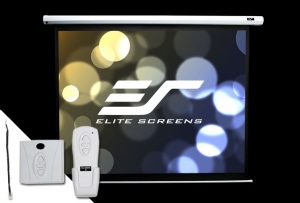 Ecran proiectie electric, perete/tavan, 240 x 180 cm, EliteScreens ELECTRIC120V, Format 4:3