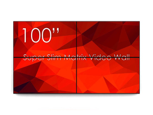 Solutie VideoWALL Vogel-s 2x2 cu fixare pe perete, 4 Display-uri SDS50K8-01 si Controller VideoWall MXB24VM