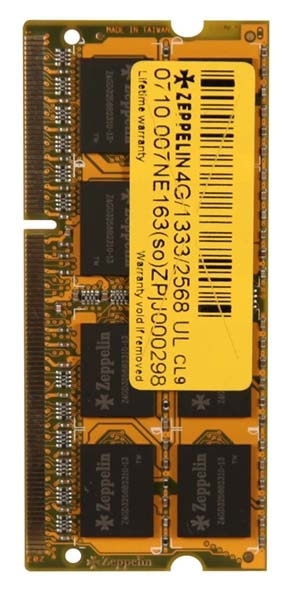 Memorie Laptop Zeppelin DDR3 8GB 1333MHz SODIMM