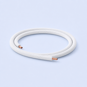 Teava cupru izolata 3/8” (9.52 mm) grosime perete 0.70 mm izolatie 6 mm Rola 25m