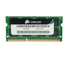 Memorie Laptop Corsair DDR3 4GB 1333MHz CL9 SODIMM