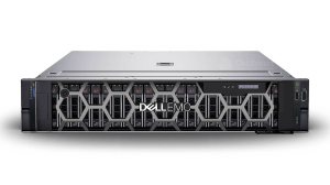 Server Rackmount Dell PowerEdge R550 Rack 2U Intel Xeon Silver 4314 16GB DDR4 UDIMM 480GB SSD PERC H755 SAS Front iDRAC9 Enterprise 15G