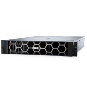 Server Rackmount Dell PowerEdge R760xs Rack 2U Intel Xeon Silver 4410Y 16GB RDIMM 1 x 2.4TB HDD SAS iDRAC9,Enterprise PERC H755 SAS Front 