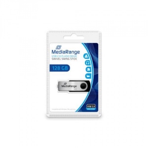 Memorie USB MediaRange USB 2.0 128GB Black-Grey