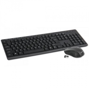 Kit Tastatura + Mouse Wireless OMEGA OKM071 Black