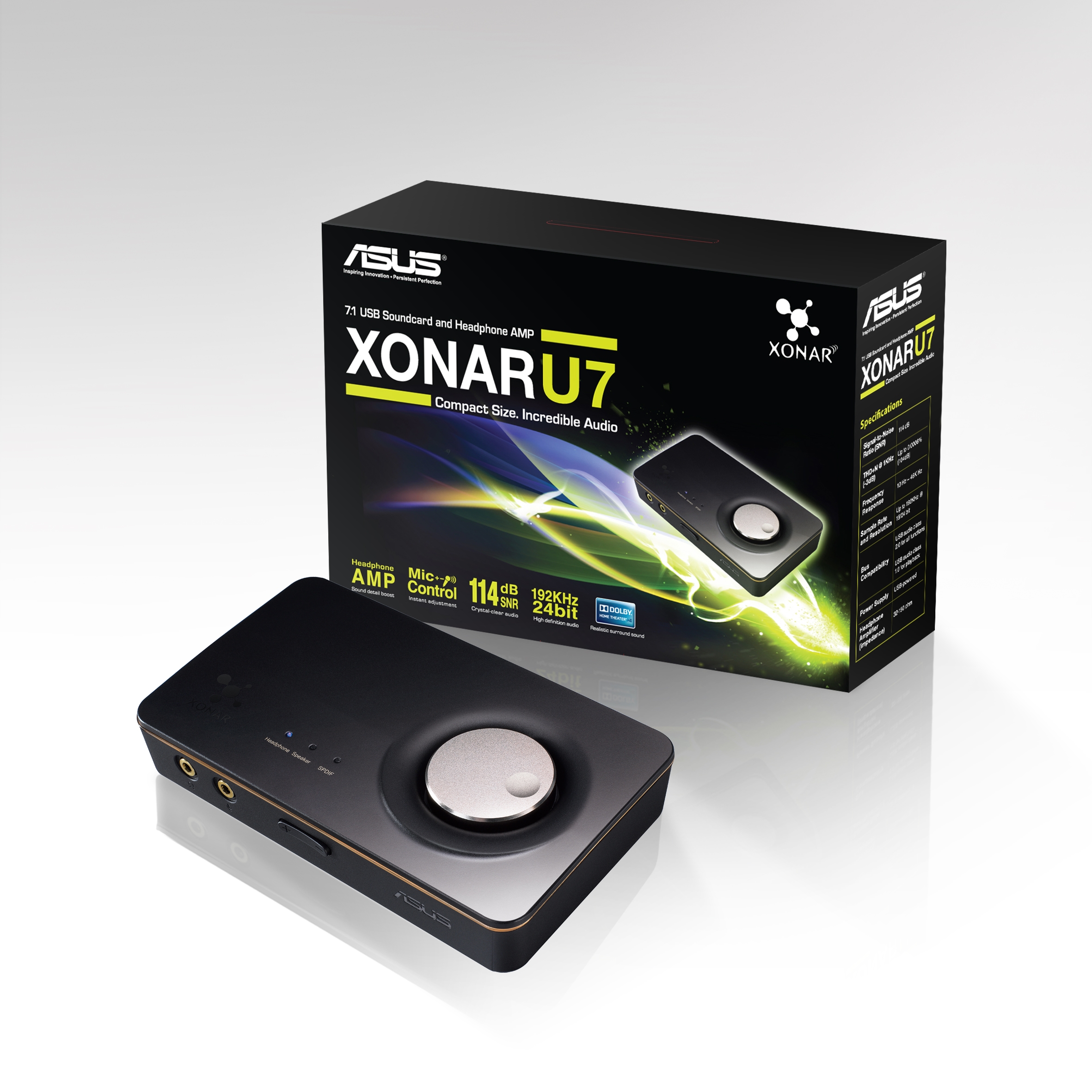 ▷ Placa De Sunet Asus Xonar U7 USB 7.1 - PcBit.ro - PcBit Electronics