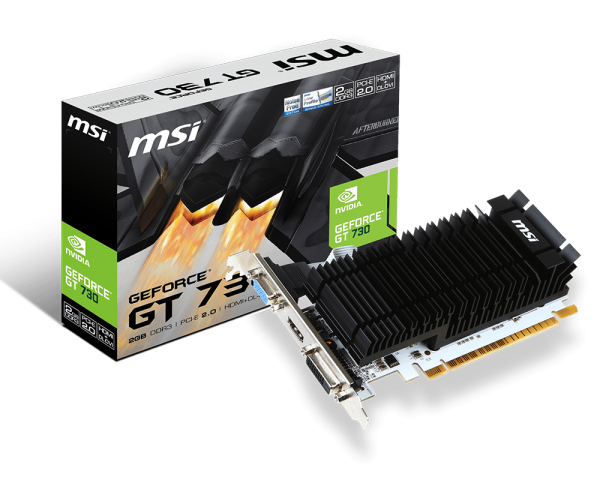 ▷ Placa Video MSI Nvidia GeForce GT 730 2GB DDR3 - PcBit.ro - PcBit  Electronics