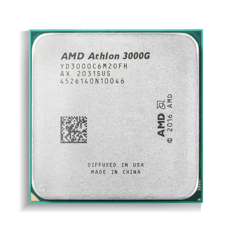 Procesor AMD Athlon 3000G AM4 Tray with Radeon Vega 3 Graphics - PcBit  Electronics