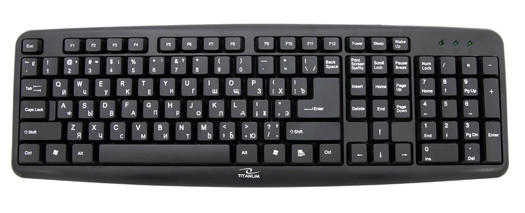 ▷ Tastatura Cu Fir Esperanza Titanium TKR101 Rusa USB Negru - PcBit.ro -  PcBit Electronics