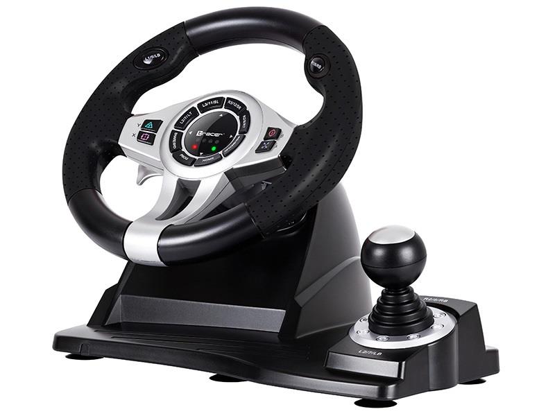 ▷ Stheering wheel Tracer Roadster 4 in 1 PC/PS3/PS4/Xone - PcBit.ro - PcBit  Electronics