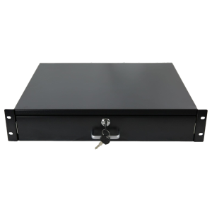 Sertar 2U pentru stocare diverse in rack standard 19
