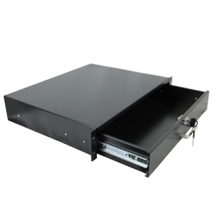 Sertar 2U pentru stocare diverse in rack standard 19