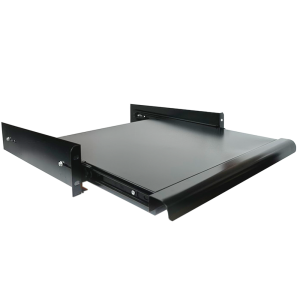 Polita glisanta tip sertar pentru tastatura cu montare in rack standard 19