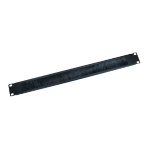 Organizator de cabluri cu perii, orizontal, 1U, Xcab